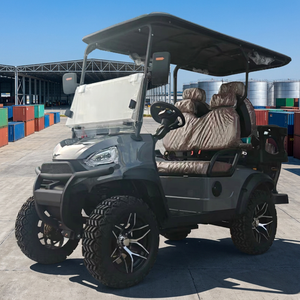 Carrito de <span class=keywords><strong>Golf</strong></span> Eléctrico <span class=keywords><strong>Gris</strong></span>, Homologado para Circular por la Calle, Personalizado, de 3-4 Plazas, Todoterreno, Club Car - Product Image 1