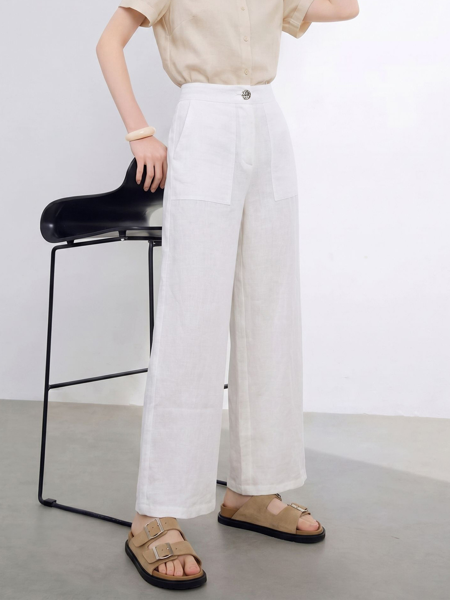 Pure white