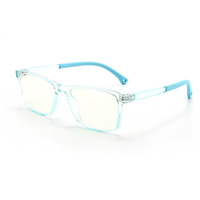 Monturas de Gafas para Niños TR90 Ultraligeras, Coloridas, con Protección Contra Luz Azul, Gafas Ópticas Seguras y Duraderas para Estudiantes, Lectura y Computadora
