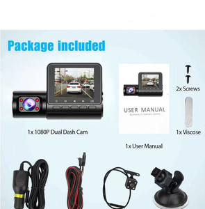 Dash <span class=keywords><strong>Cam</strong></span> per Auto 4K a Tre Obiettivi con Schermo IPS da 2,4 Pollici, Registrazione Doppia Anteriore e Posteriore, Garanzia di Un Anno, Scelta Sicura - Product Image 4