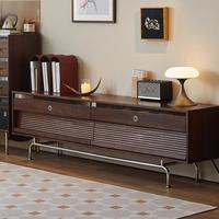Meuble TV de salon et chambre à coucher de style moderne du milieu du siècle, de haute qualité, en bois, avec rangement, console, armoire de rangement multifonction, unité TV personnalisable