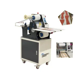 Hot Sale Foot-pad Viscose Gluing Machine Lady Women Shoe Sole Gluing Machine Shoe Making Machine