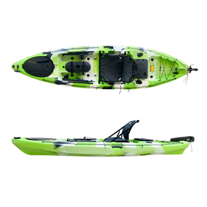 Profitez de la vie en kayak, aventure en kayak, kayak de pêche Bass Pro Angler de 10 pieds avec pagaie - Product Image 2