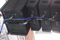 Système audio vidéo professionnel H3L Powered Line Array, enceintes, support, équipement de studio et de concert, système complet