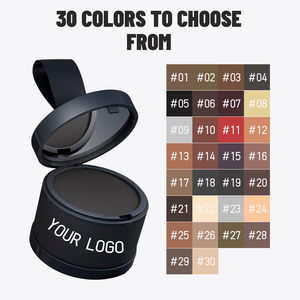 Personnalisé votre logo délié <span class=keywords><strong>poudre</strong></span> racine retouche la couleur des <span class=keywords><strong>cheveux</strong></span> pour la couverture grise chauve tache dissimulant la <span class=keywords><strong>poudre</strong></span> de <span class=keywords><strong>cheveux</strong></span> pour femmes et hommes - Product Image 3