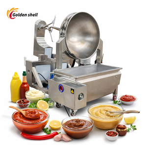 Máquina Procesadora Industrial <span class=keywords><strong>de</strong></span> Salsa <span class=keywords><strong>de</strong></span> Tomate y Salsa Mole para Cocina Central y Fábrica <span class=keywords><strong>de</strong></span> Alimentos, Mezcladora Planetaria - Product Image 1