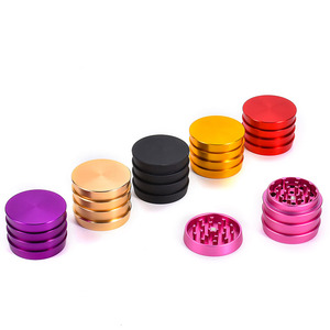 Wowo Công Nghệ Bán Buôn Chất Lượng Cao Cấp 4 Lớp Hợp Kim Nhôm Của Nhãn Hiệu Thảo Mộc Máy Xay Máy Thuốc Lá Gia Vị Máy Nghiền - Product Image 5