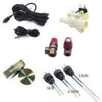 Mesin Uap Sauna Papan Sirkuit Tabung Pemanas Listrik Pemeriksaan Suhu Solenoid Valve Controller Aksesori Mesin Uap Basah