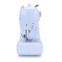 Mini machine à coudre domestique portable, machine à coudre surjeteuse à plat pour usage domestique, automatique et multifonctionnelle pour débutants