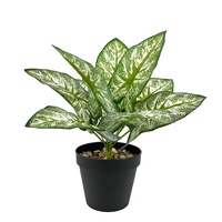 Plantes artificielles vertes en pot, petites, pour décoration de mariage, de Pâques, de la maison, aménagement paysager de salon, durables - Vente chaude transfrontalière