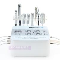 Promotion Portable 7 en 1 Galvanique Microcourant Diamant Microdermabrasion Lifting Machine Dispositif de suppression des rides