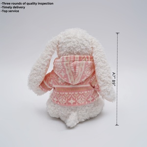 25 + Năm Nhà Máy Tùy Chỉnh Thú Nhồi Bông Plushie Con Thỏ Thỏ Thỏ Mềm Búp Bê Động Vật Sang Trọng Đồ Chơi Phim Hình Nhân Vật Phim Hoạt Hình Trẻ Em Đồ Chơi - Product Image 4