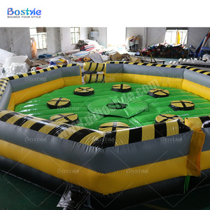 Juego Inflable Comercial Meltdown Wipeout, Juego de PVC Last Man Standing Sweeper para Fiestas de Adultos, <span class=keywords><strong>Alquiler</strong></span> para Carnavales - Product Image 6