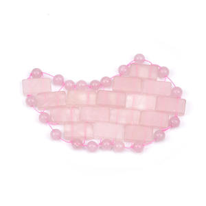 Novos cuidados com a pele e beleza saudável ferramenta Natural Pink Rose Quartz Jade <span class=keywords><strong>Eye</strong></span> <span class=keywords><strong>patch</strong></span> para <span class=keywords><strong>Eye</strong></span> Cooling - Product Image 4