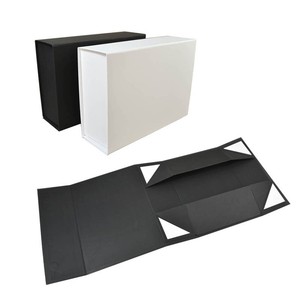 Folding <b>Box</b> Large Storage Empty <b>Box</b> Black and White Magnetic Flip Cover <b>Box</b> - Product Image 3