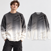 Pulls tricotés anti-plis haut de gamme pour hommes, style décontracté et tendance, collection Automne/Hiver 2026, manches longues, ODM