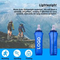 Baiyuheng Sports de plein air bouteille pliable pliable flacon souple en TPU pour la course de piste 500ML