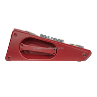 DPM8 amplificateur de console de mixage alimenté à 8 canaux haut de gamme Performance d'étape standard mélangeur de puissance d'équilibre classique en métal