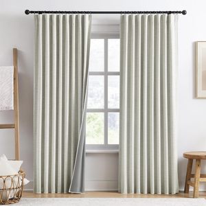 DAIRUI facile à installer Velcro rideaux occultants pour chambre dortoir <span class=keywords><strong>location</strong></span> chambre baie vitrée coller revêtements de fenêtre - Product Image 1