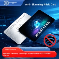 NFC High-Frequency PVC/PET Shielding Card Blocking RFID Anti-Scan for Bank Cards & ID Documents Privacy Protection