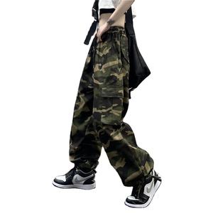 RG-all'ingrosso <span class=keywords><strong>pantaloni</strong></span> da paracadute Cargo <span class=keywords><strong>pantaloni</strong></span> e <span class=keywords><strong>pantaloni</strong></span> larghi alla moda da <span class=keywords><strong>donna</strong></span> - Product Image 4