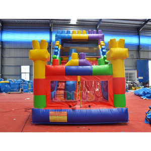 Toboggan Château <span class=keywords><strong>Gonflable</strong></span> Modulaire, Parc d'Activités <span class=keywords><strong>Gonflable</strong></span> avec Souffleur, <span class=keywords><strong>pour</strong></span> Enfants et <span class=keywords><strong>Adultes</strong></span>, à Vendre - Product Image 2