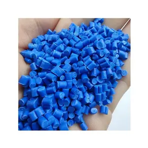 Botella de basura industrial de chatarra o embalaje HDPE Tambor Regrind Plástico Regrind Azul natural Polietileno de alta densidad de alta calidad