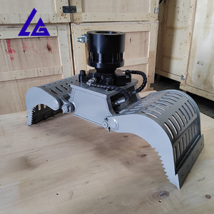 Grappin <span class=keywords><strong>de</strong></span> démolition rotatif hydraulique mini à dents interchangeables <span class=keywords><strong>de</strong></span> premier choix <span class=keywords><strong>pour</strong></span> l'installation <span class=keywords><strong>de</strong></span> clôtures - Product Image 1