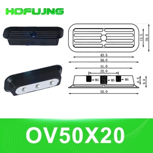 HOFUJNG Long Oval OV50*20 Industrial Silicone Suction Cup Vacuum Cup with Screw for Better Stability Rubber Product - Product Image 5