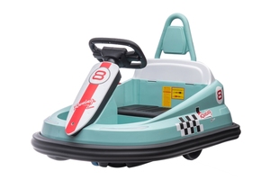รถยนต์ไฟฟ้า RC ขับเคลื่อนด้วยไฟฟ้า หมุนได้ 360 องศา รถบั๊มพ์เปอร์ สำหรับเด็กทั้งชายและหญิง สีน้ำเงิน สีแดง ทำจากพลาสติก เหมาะสำหรับเด็กอายุ 2-4 ปี 5-7 ปี ของขวัญ - Product Image 4