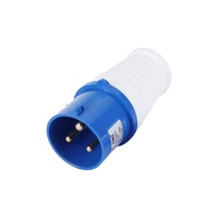 Prise industrielle monophasée 230V 3 broches 32A 2P+PE Prise d'alimentation pour générateur IP44