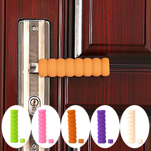 Cubierta de seguridad para manija de puerta infantil, cubierta anticolisión para bebés, cubierta protectora para manija de puerta de habitación infantil, engrosada - Product Image 1