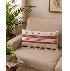 Designer Cotton Cushion Cover Stylish <b>Decorative</b> <b>Pillow</b> Case for Living Room Bedroom Hotel and Office Interior - Product Image 1