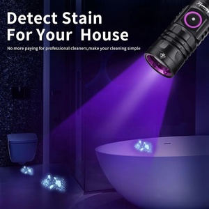 3x36 5nm/395nm UV LED linterna de alta potencia Blacklight USB recargable CatDog Pet Stain Tinea UV pegamento curado escorpión lámpara antorcha - Product Image 6