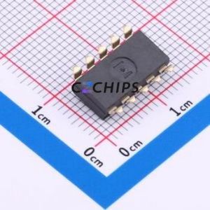 DO-05PT DIP Switch SMD,P=2.54mm Switch Flat Toggle, Raised Type Single Pole Single Throw 5 2.54mm - Product Image 2