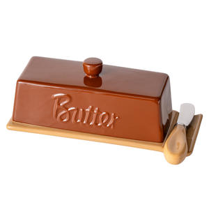 Nouveau <span class=keywords><strong>plat</strong></span> à beurre en céramique moderne et <span class=keywords><strong>original</strong></span> avec couvercle pour le stockage du <span class=keywords><strong>fromage</strong></span> et la préparation des aliments pour le restaurant - Product Image 5