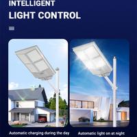 Lampu jalan, lampu jalan Led luar ruangan tenaga surya terintegrasi semua dalam satu Jalan 200w 300w 400w 800w