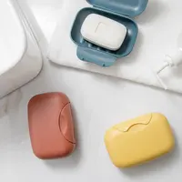 Travel Plastic Soap Box Holder, Colors