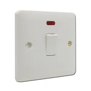 1 gang 20A DP switch water switch with neon double pole switch