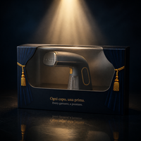 Boîte cadeau pliable personnalisée en feuille d'or avec carton gris premium, pelliculage mat 4 couleurs et fenêtre transparente en PVC