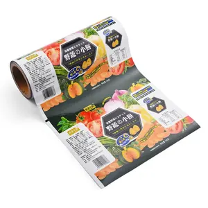 Benutzer definierter Druck Snack Food Verpackung Laminat Verpackungs folie Kunststoff Roll folie