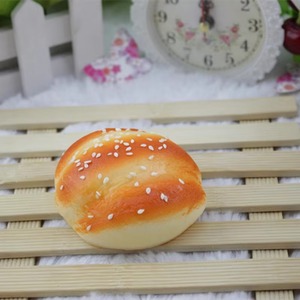 Mina Soft Steamed Bun Squishy <b>Toy</b> Sesame Topped Dessert Style Stress Relief Squeeze <b>Toy</b> for Office <b>Desk</b> Home Decor - Product Image 4