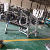 Banc incliné A45 de marque Qianyi, équipement de gym commercial de haute qualité à charge par plaques métalliques, fournisseur direct d'usine en gros