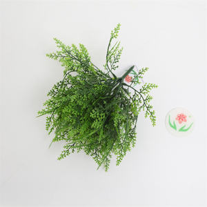 หญ้าเทียมเฟิร์นเลือกกระถางหญ้าตกแต่งผนังอุปกรณ์ขนาดเล็กหญ้าเทียมตกแต่งบ้าน - Product Image 6