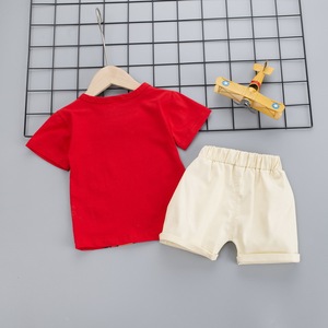 Conjuntos de Ropa para Niños al por Mayor de Alta Calidad y Estilo Nuevo, Camiseta para Niños y Pantalones Cortos para Niños - Product Image 3