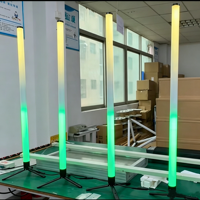Iluminación de Escenario Direccionable Individualmente, Fabricante de Luces LED de Escenario de 360°, Sistema de Iluminación de Escenario Inalámbrico con Audio