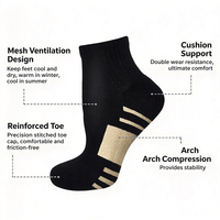 Chaussettes de cyclisme personnalisées quatre saisons, respirantes, fonctionnelles et anti-transpiration