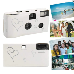 Appareil photo portable à focale fixe 35 mm à usage unique, avec flash intégré, en plastique, pour mariage et événements, vente en gros d'usine, OEM, ODM, personnalisé - Product Image 4