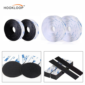 Feuilles réutilisables auto-agrippantes carrées/rectangulaires/circulaires/à points, ruban adhésif en tissu auto-agrippant pour la fixation de cadres et de tapis - Product Image 5