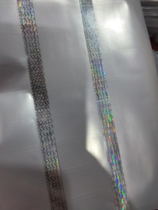 บัตรตั๋วปั๊มทองพร้อมสติกเกอร์โฮโลแกรม - Product Image 2